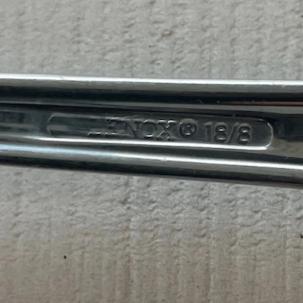 LENOX BUTLER'S GOURMET SERVING SPOON STAINLESS RETIRED PREOWNED